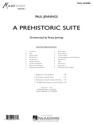 A Prehistoric Suite - Full Score