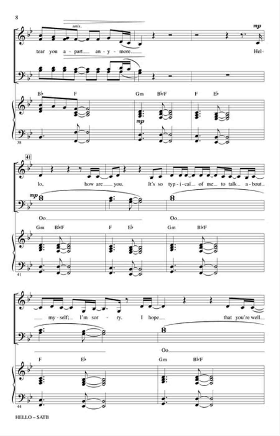 Hello 4-Part scores gallery preview page 5