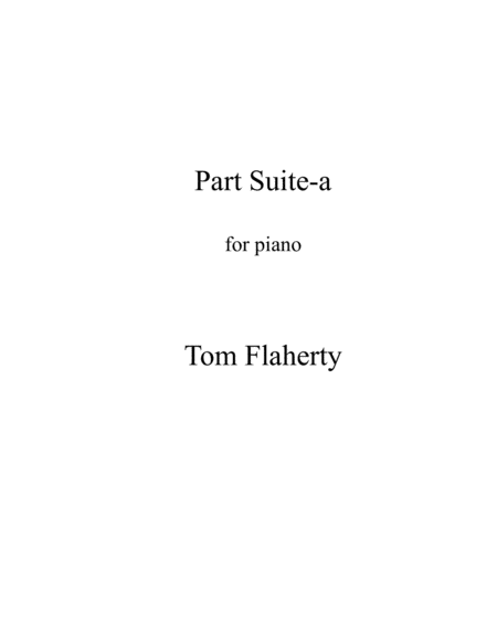 [Flaherty] Part Suite-a