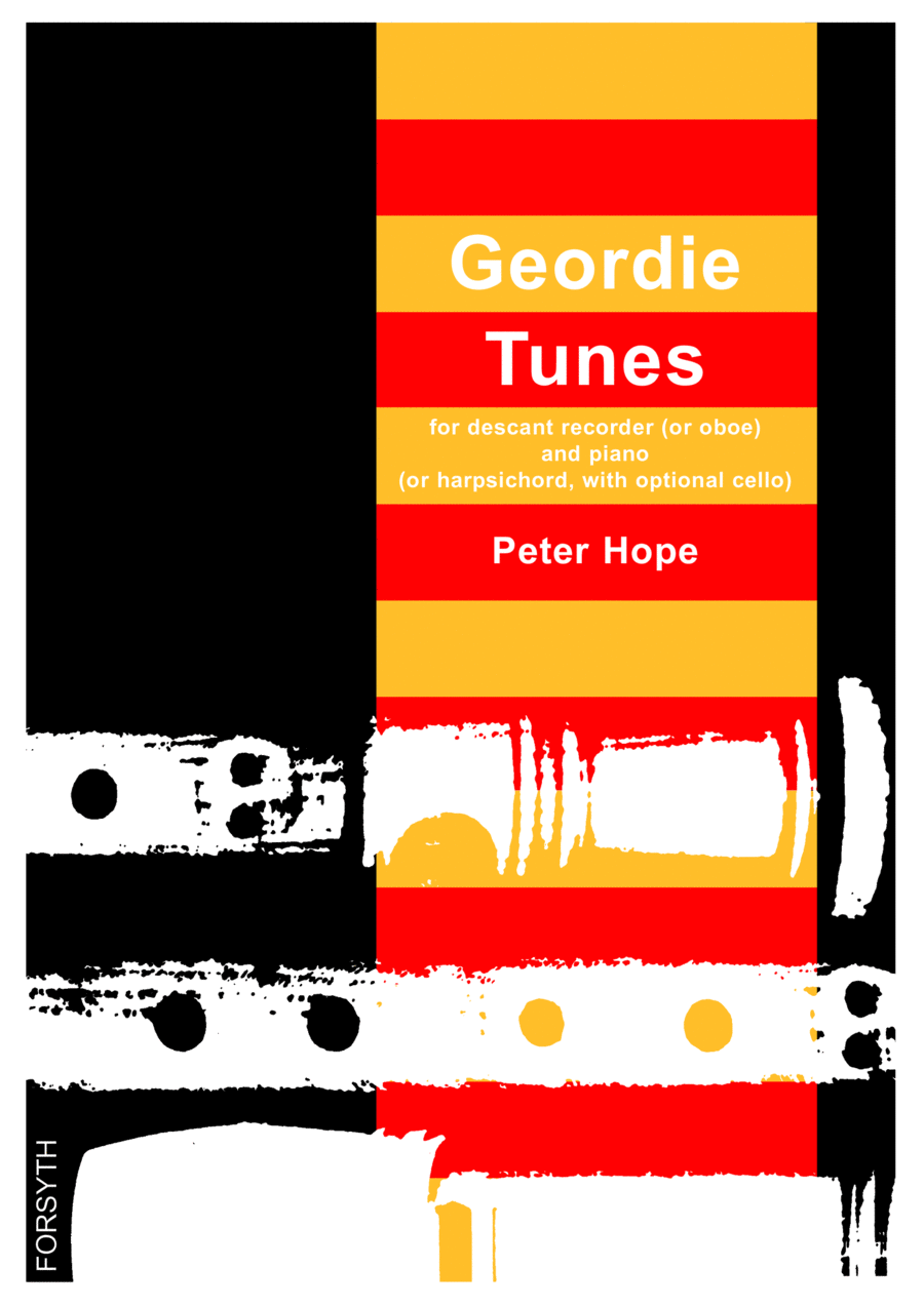 Geordie Tunes for Descant Recorder or Oboe and Piano (with optional Cello) Soprano Recorder scores gallery preview page 1
