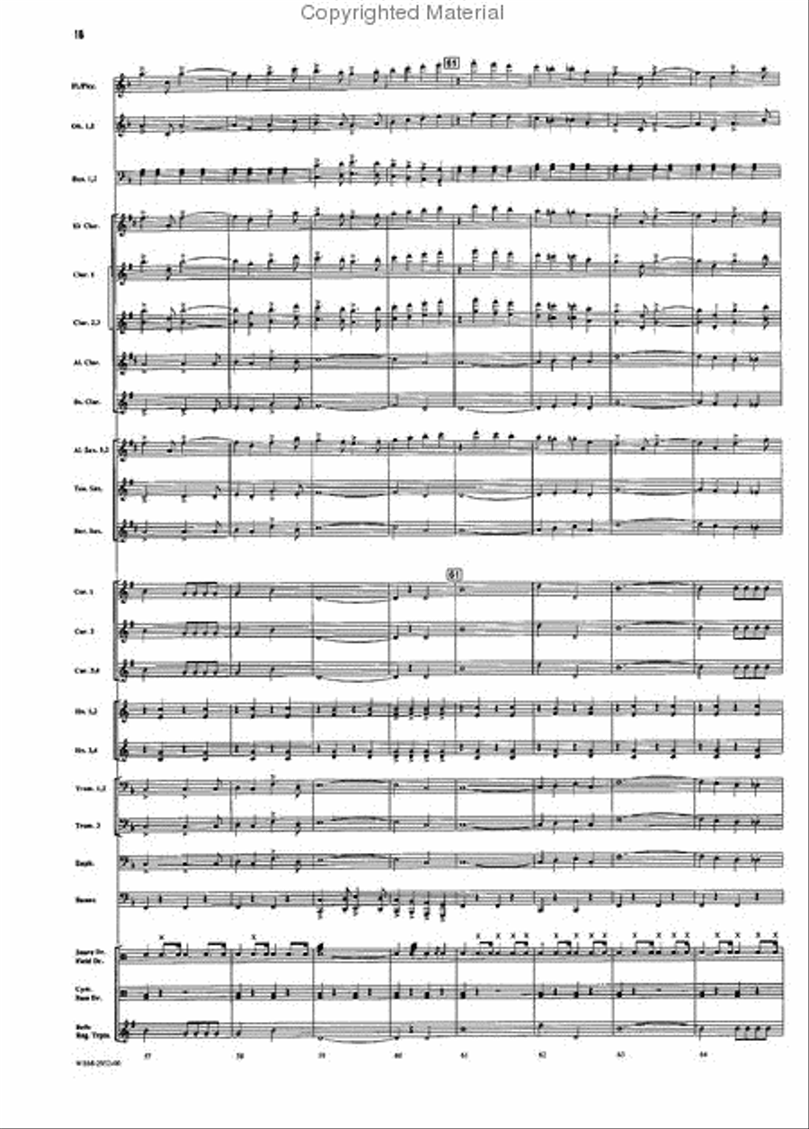 The Thunderer Concert Band scores gallery preview page 9