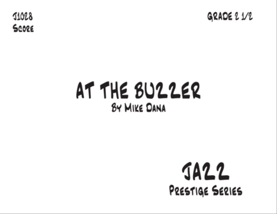At the Buzzer Jazz Ensemble scores gallery preview page 1