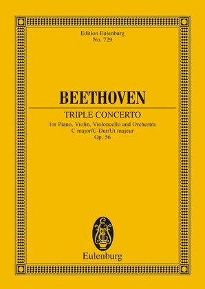 Book cover for Triple Concerto C major