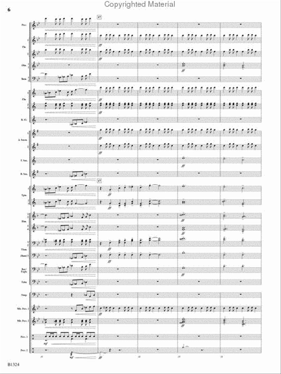 Fusion Concert Band scores gallery preview page 5