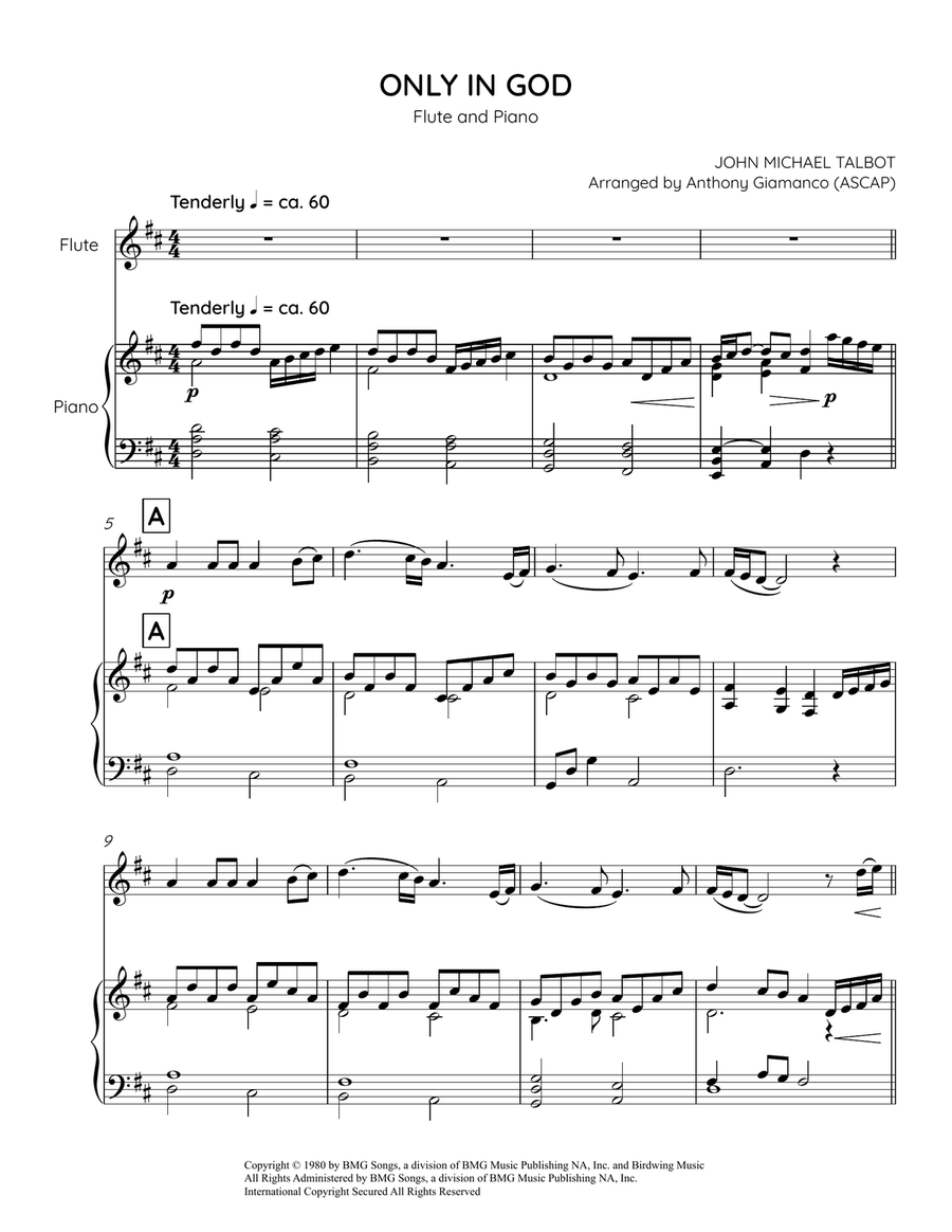 Only In God Chamber Music scores gallery preview page 2
