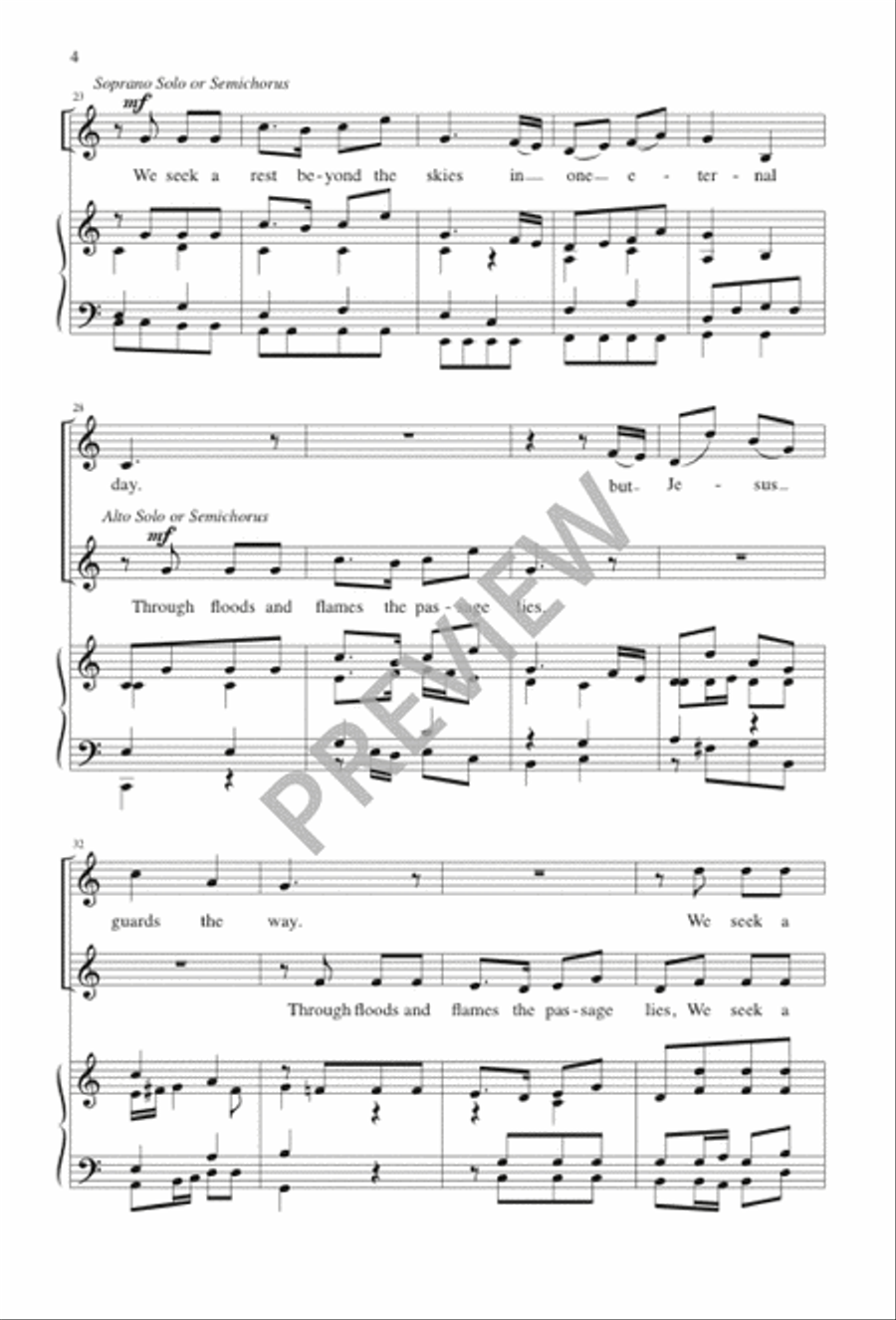 We Seek a Rest We Seek a Rest 4-Part scores gallery preview page 4