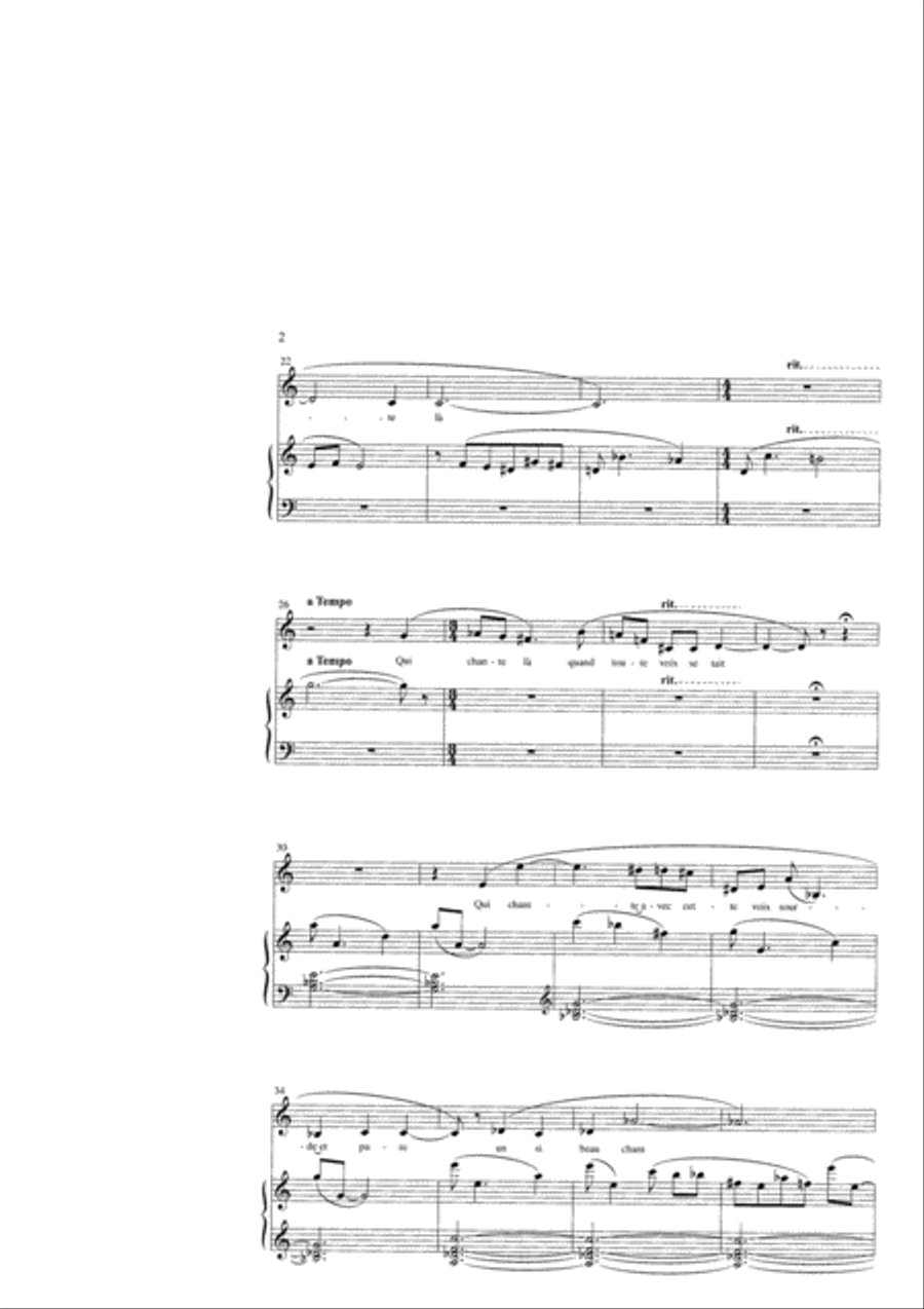La Voix La Voix Soprano Voice scores gallery preview page 3