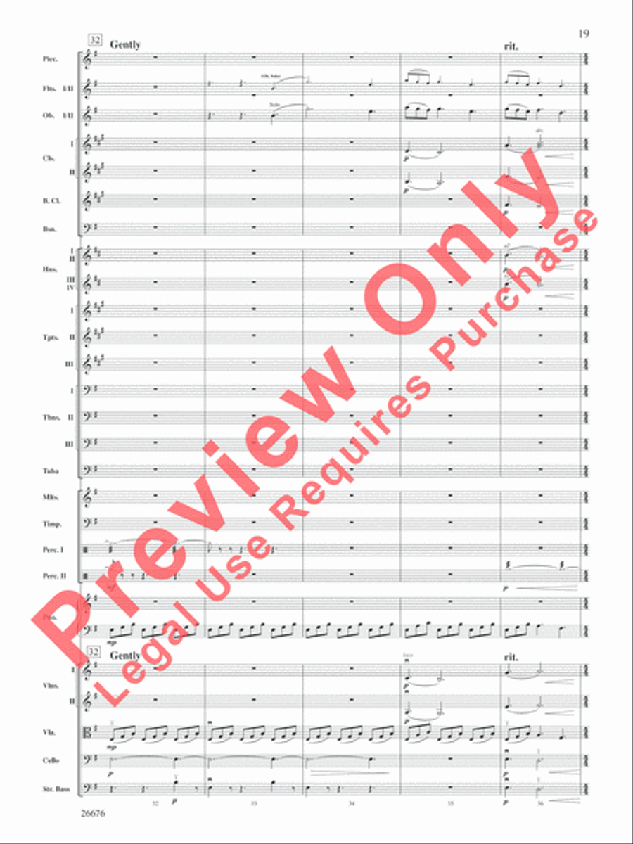 Star Wars Epic -- Part I, Suite from the Full Orchestra scores gallery preview page 48