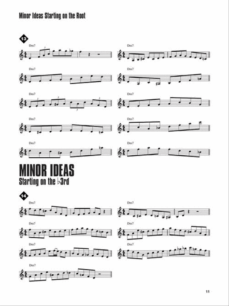 Bebop Licks for Piano Piano Method scores gallery preview page 7
