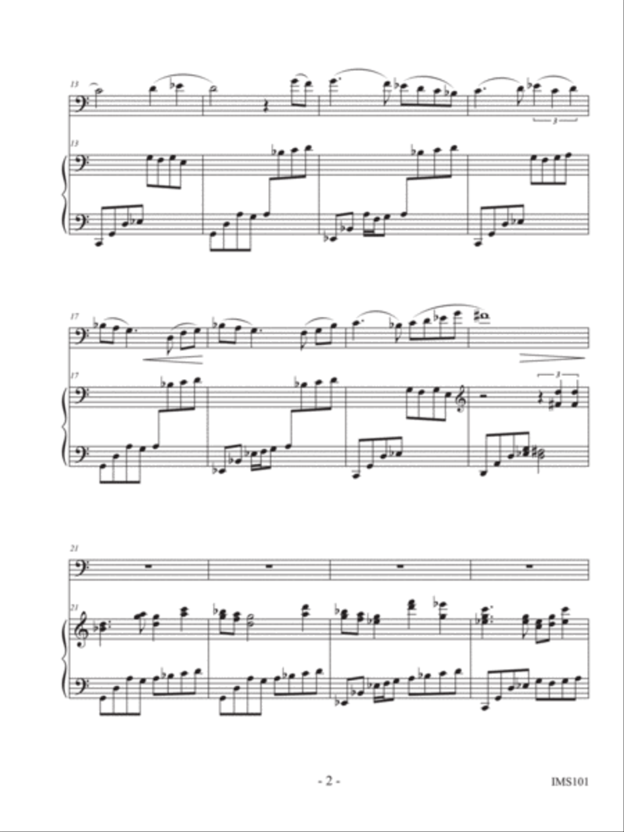 Into the Deep Bassoon Solo scores gallery preview page 3