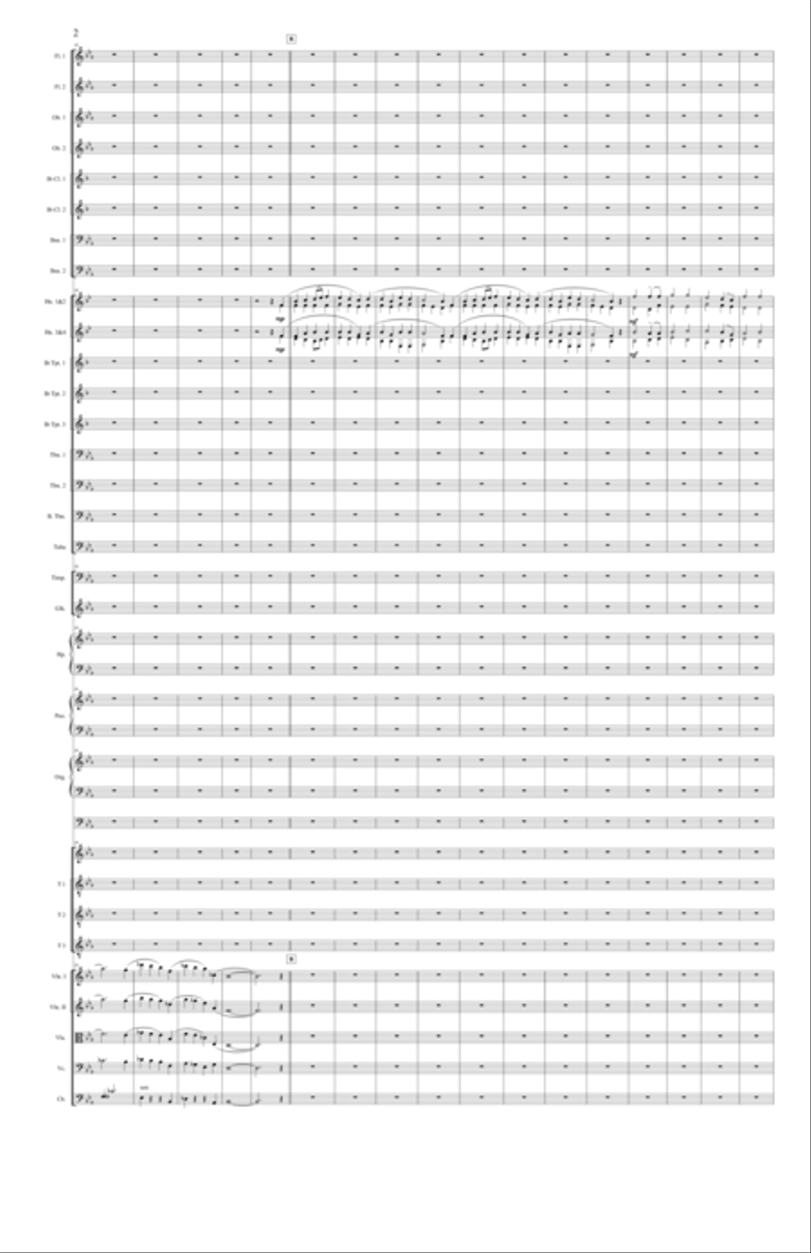 Praise and Glory Full Orchestra scores gallery preview page 2