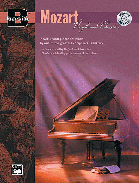 Basix? Keyboard Classics: Mozart (book and Cd)