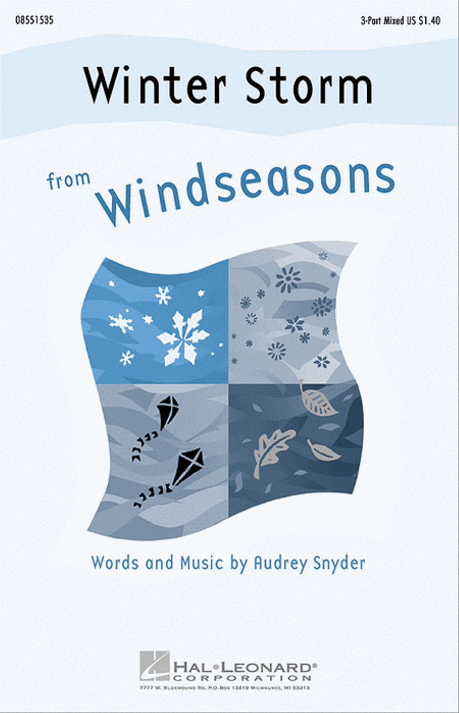 Winter Storm 3-Part scores gallery preview page 1