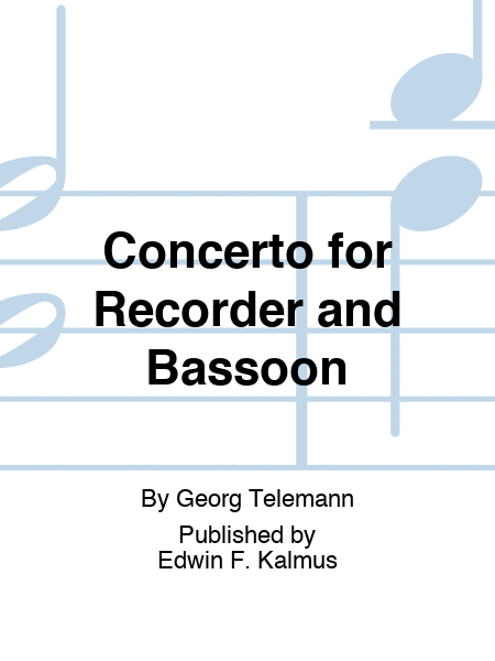Concerto for Recorder and Bassoon