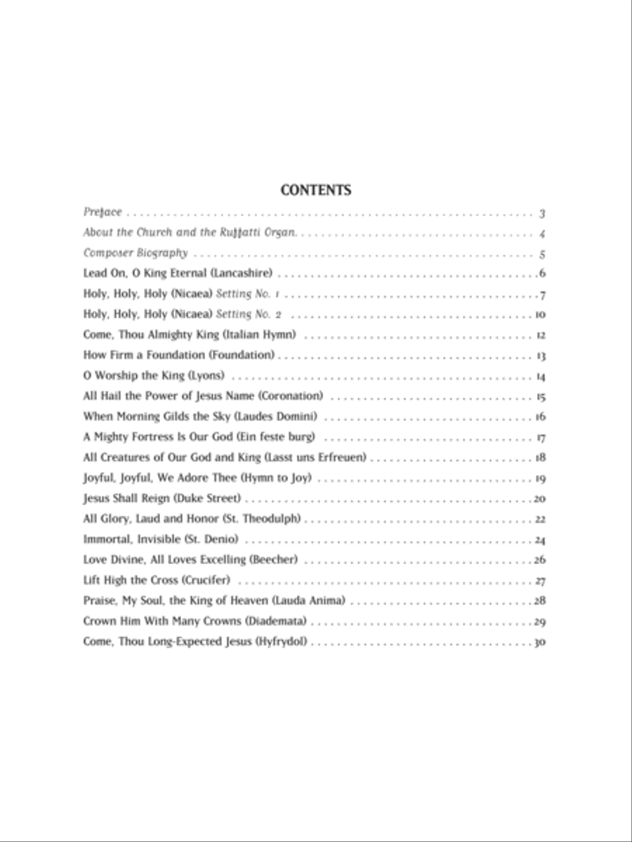 The Coral Ridge Collection Organ scores gallery preview page 2