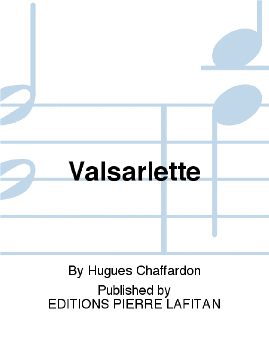 Valsarlette Guitar scores gallery preview page 1