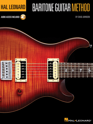 Book cover for Hal Leonard Baritone Guitar Method