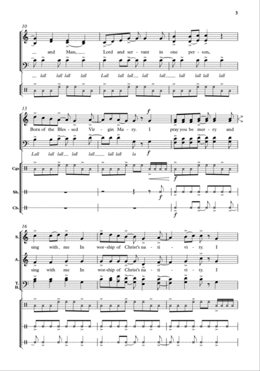 Where Riches is Everlastingly 4-Part scores gallery preview page 3