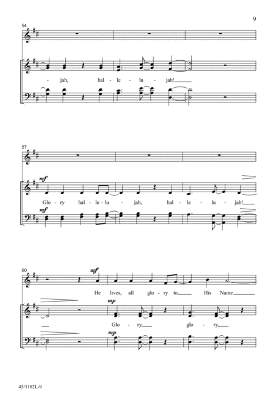 All Around A Cappella All Around A Cappella 4-Part scores gallery preview page 10