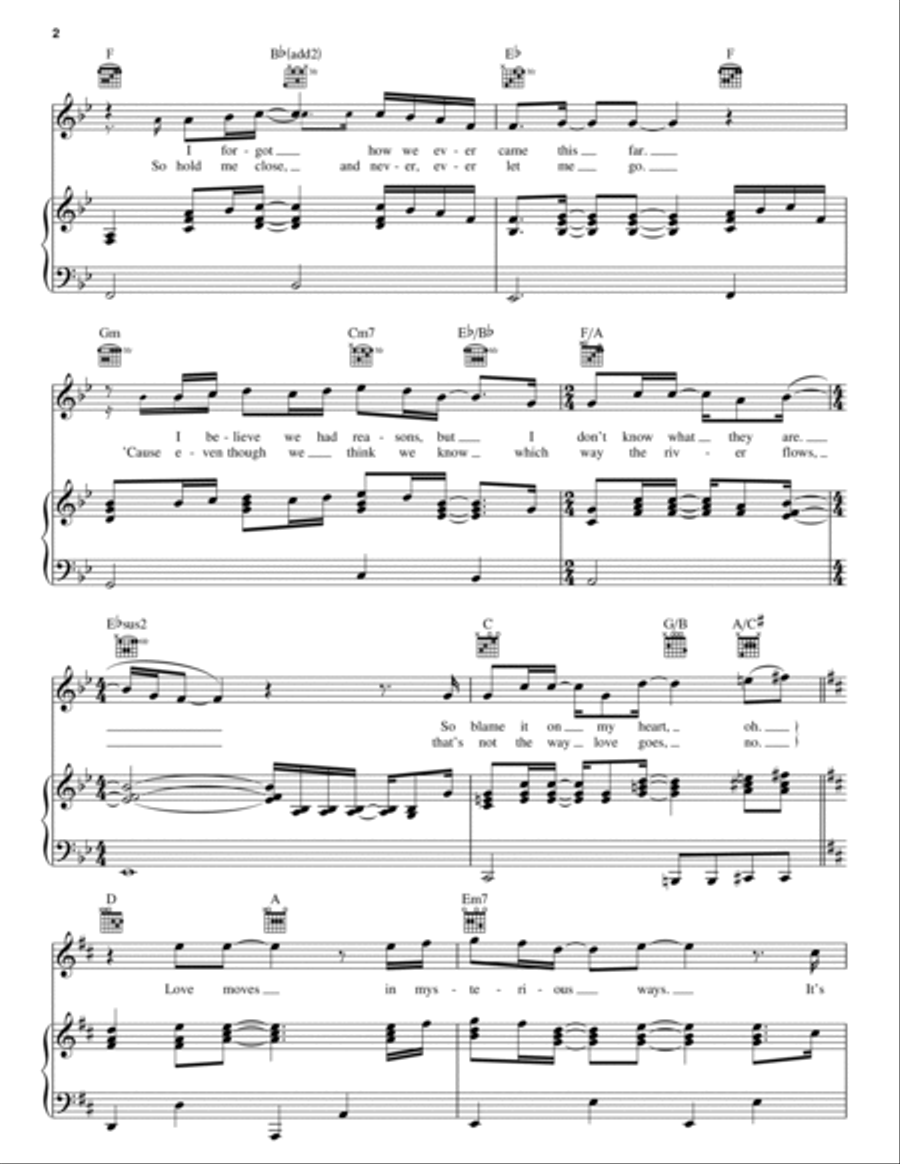 Love Moves In Mysterious Ways Michael English (Love Moves In) Mysterious Ways by Michael English - Piano, Vocal