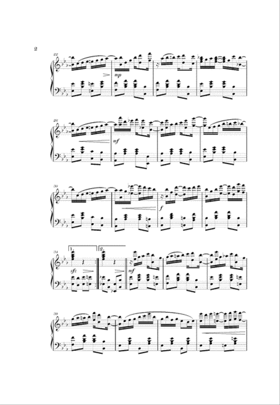 Half Moon Rag Easy Piano scores gallery preview page 3
