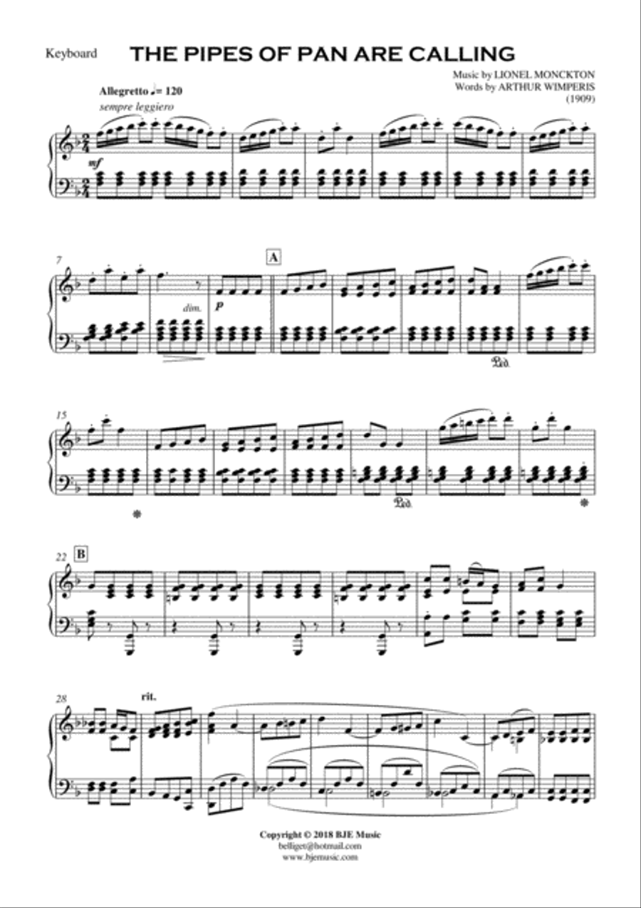 Pipes of sale pan music