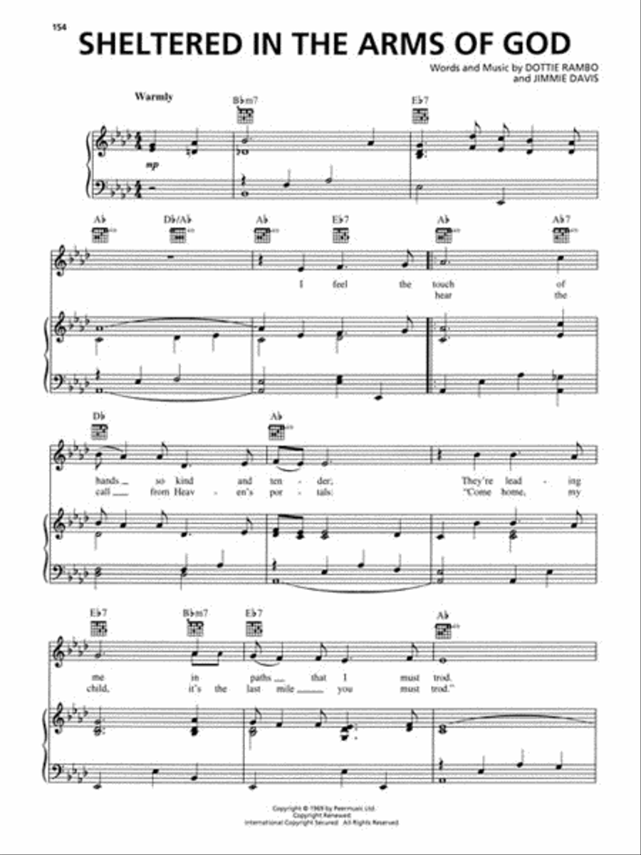 The Best Gospel Songs Ever Piano, Vocal, Guitar scores gallery preview page 4