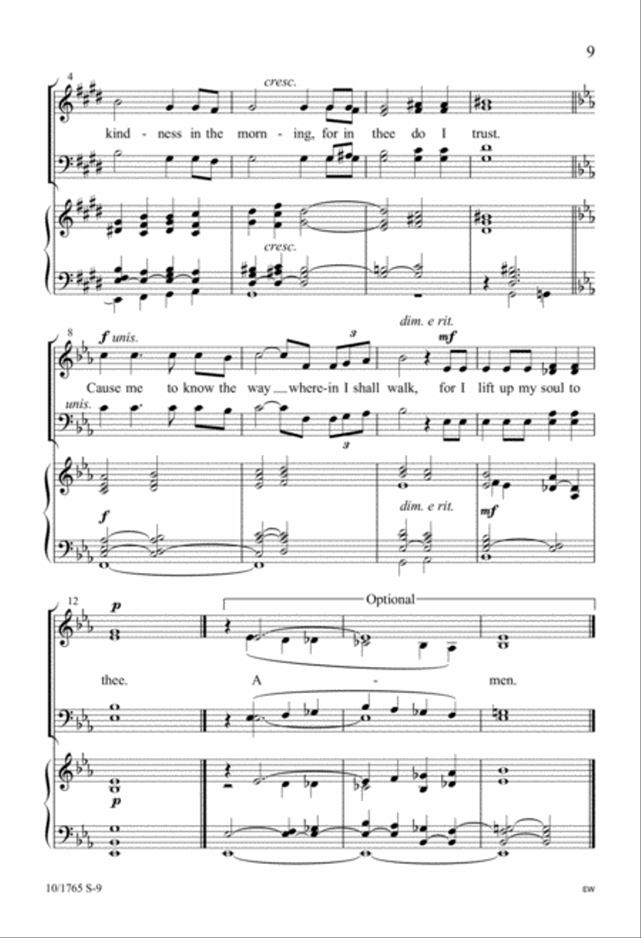 For The Service 4-Part scores gallery preview page 9