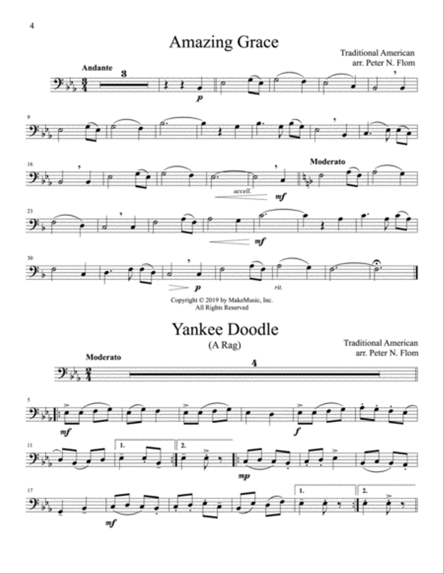 The Beginning Bassoon Soloist Small Ensemble scores gallery preview page 4