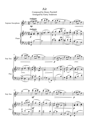Air - Soprano Saxophone with Piano Accompaniment