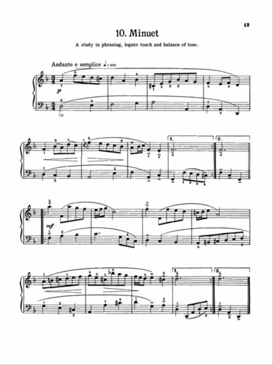 First Lessons in Bach – Book 1 Piano Method scores gallery preview page 5