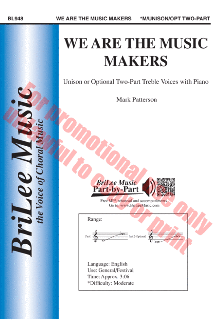 We Are the Music Makers We Are the Music Makers Choir scores gallery preview page 2