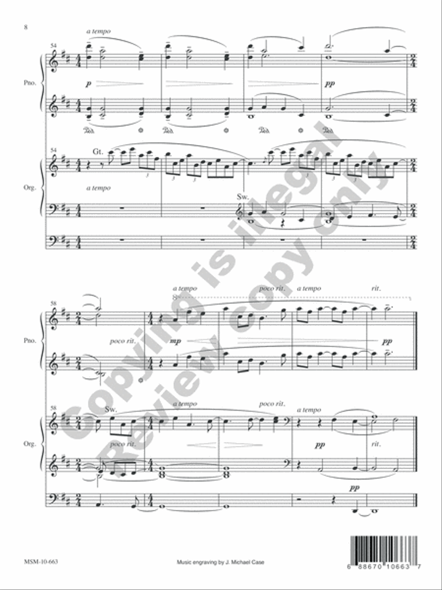 Aria Harp scores gallery preview page 5