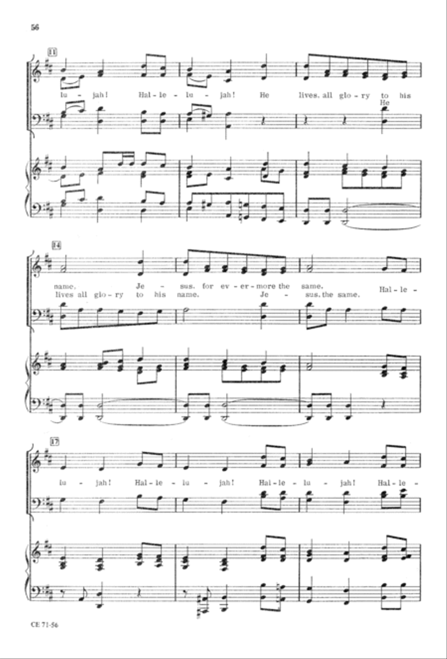 Redeeming Love Redeeming Love 4-Part scores gallery preview page 58