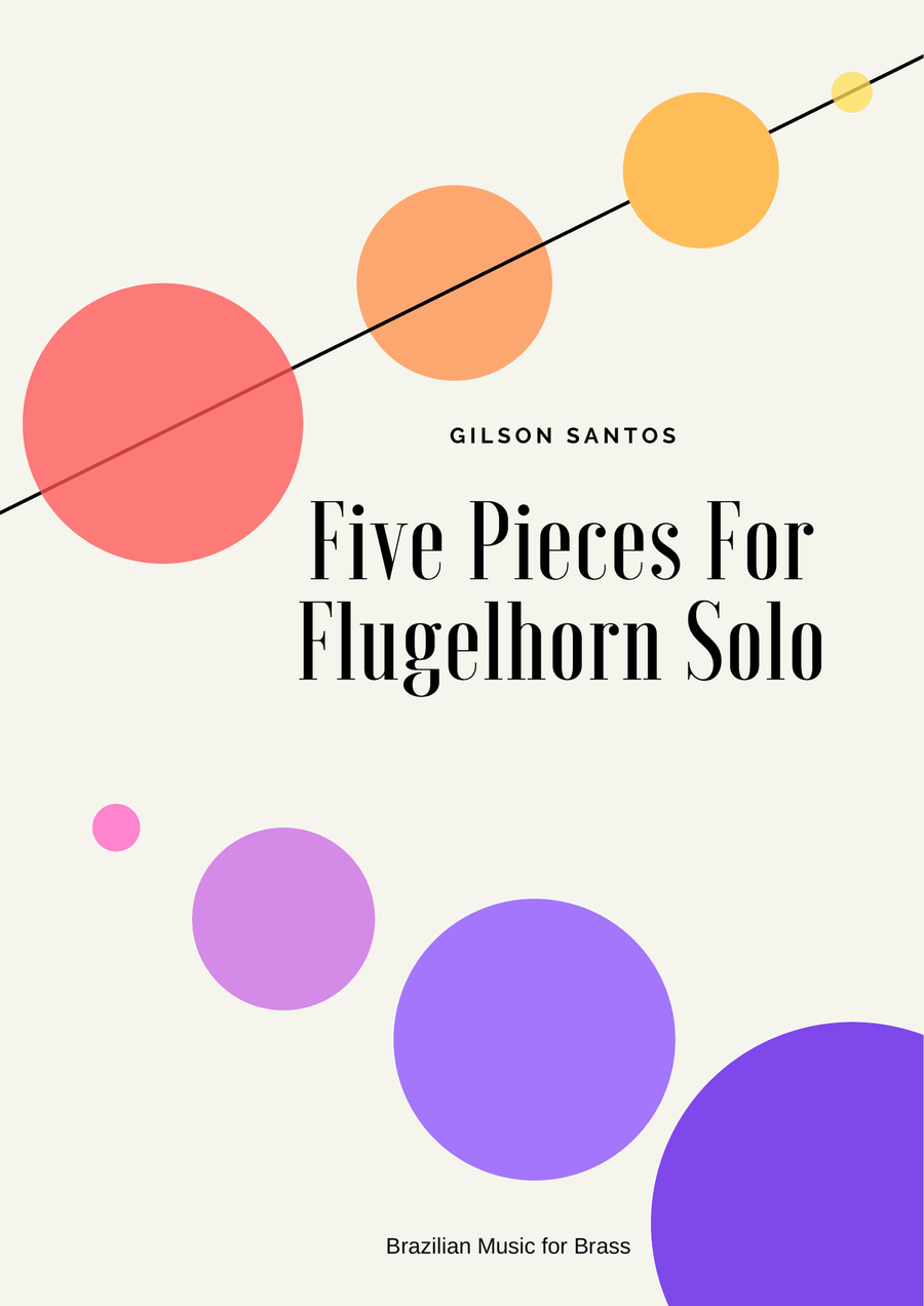 FIVE PIECES FOR FLUGELHORN SOLO Flugelhorn scores gallery preview page 1