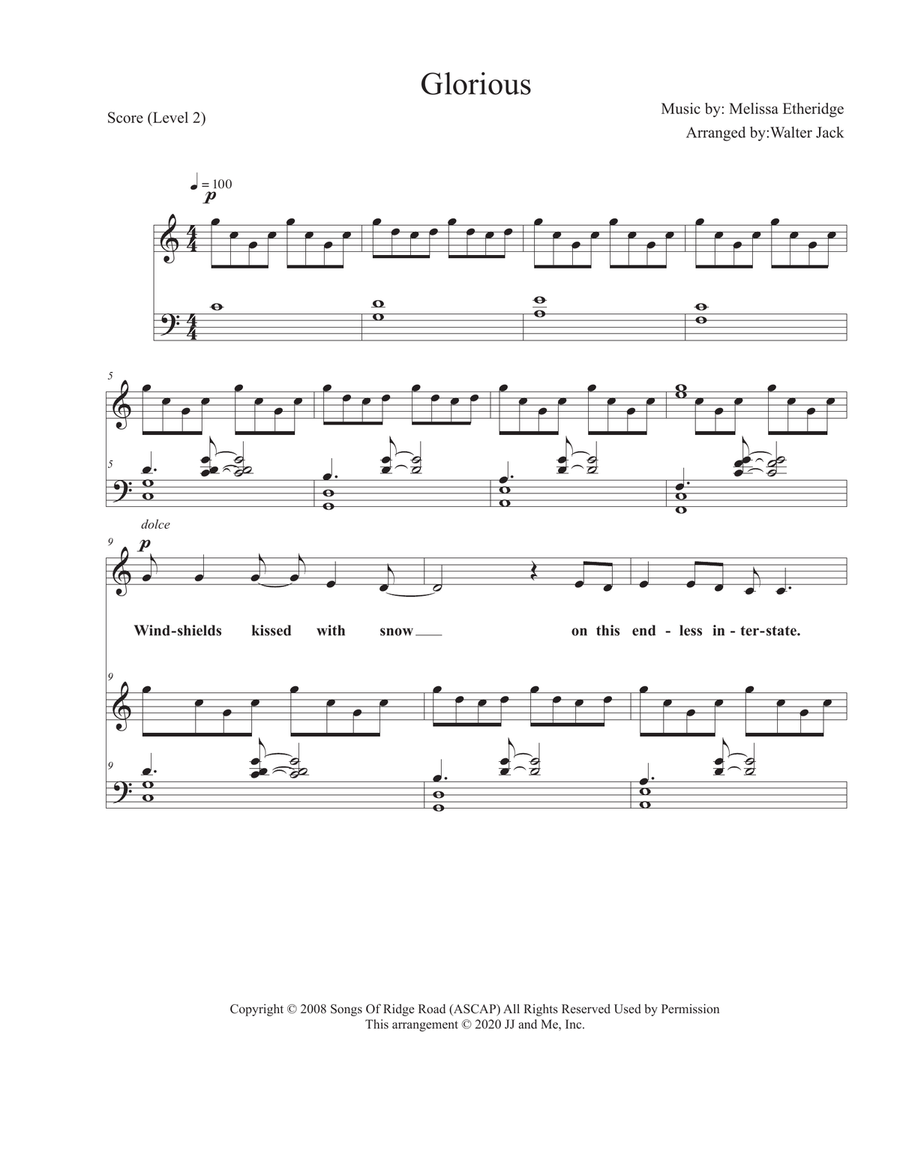 Glorious SA scores gallery preview page 1