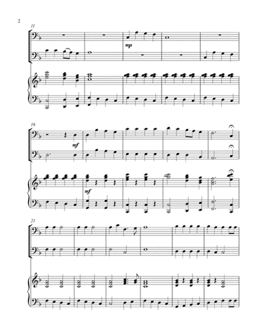 A Fun Christmas Medley (bass C instrument duet) image number null
