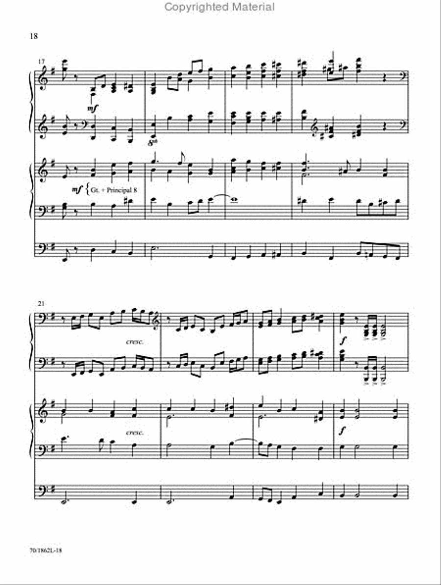 From Grave to Glory Organ scores gallery preview page 7