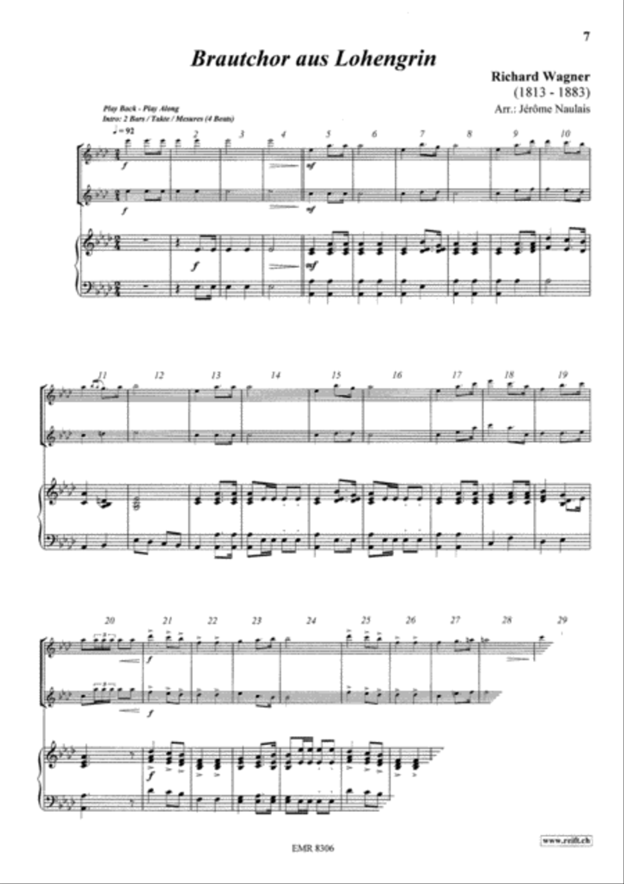 Album Volume 6 Flute Duet scores gallery preview page 6