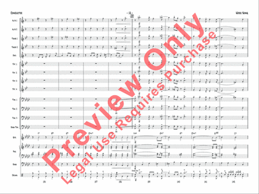 Work Song Jazz Ensemble scores gallery preview page 39