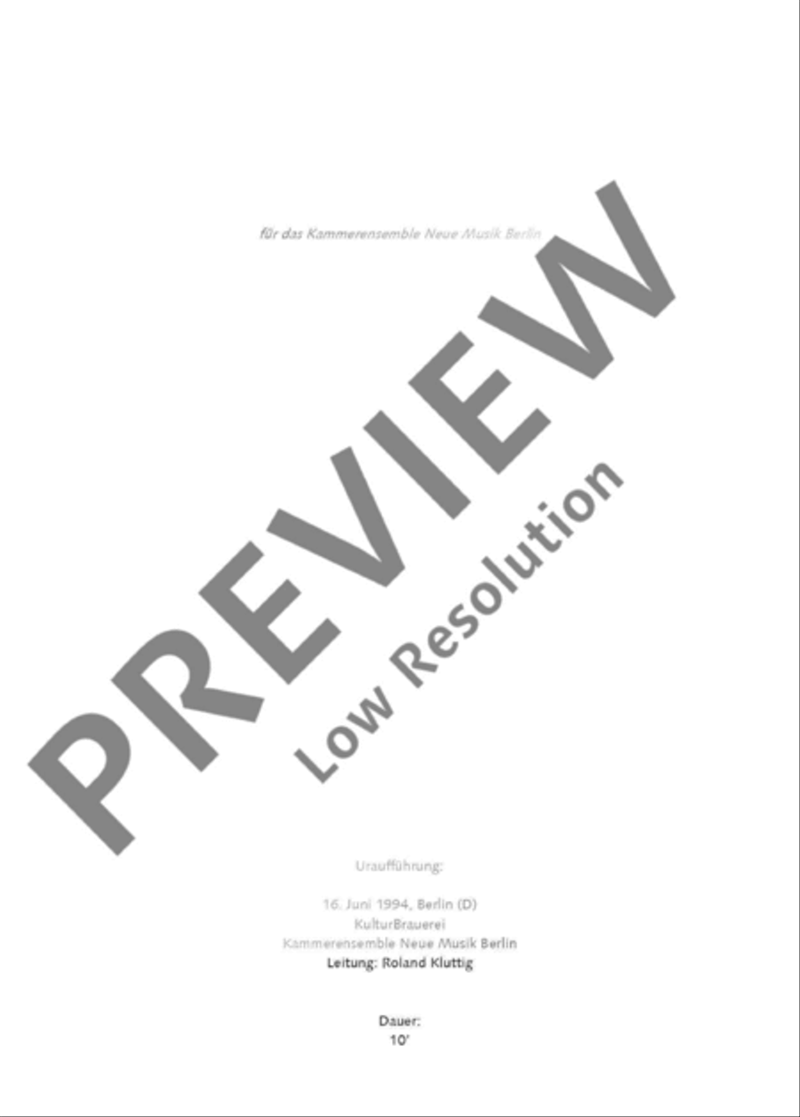 Zwischenstücke Score scores gallery preview page 3