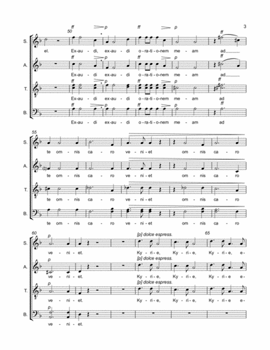 Requiem (Faure) - SATB with baritone and soprano soloists