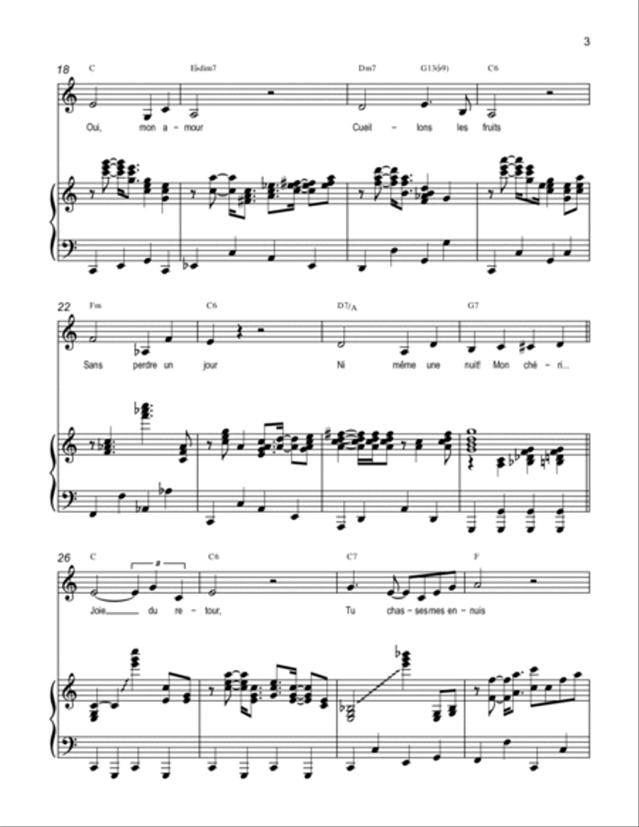 Joli Garçon Voice scores gallery preview page 3