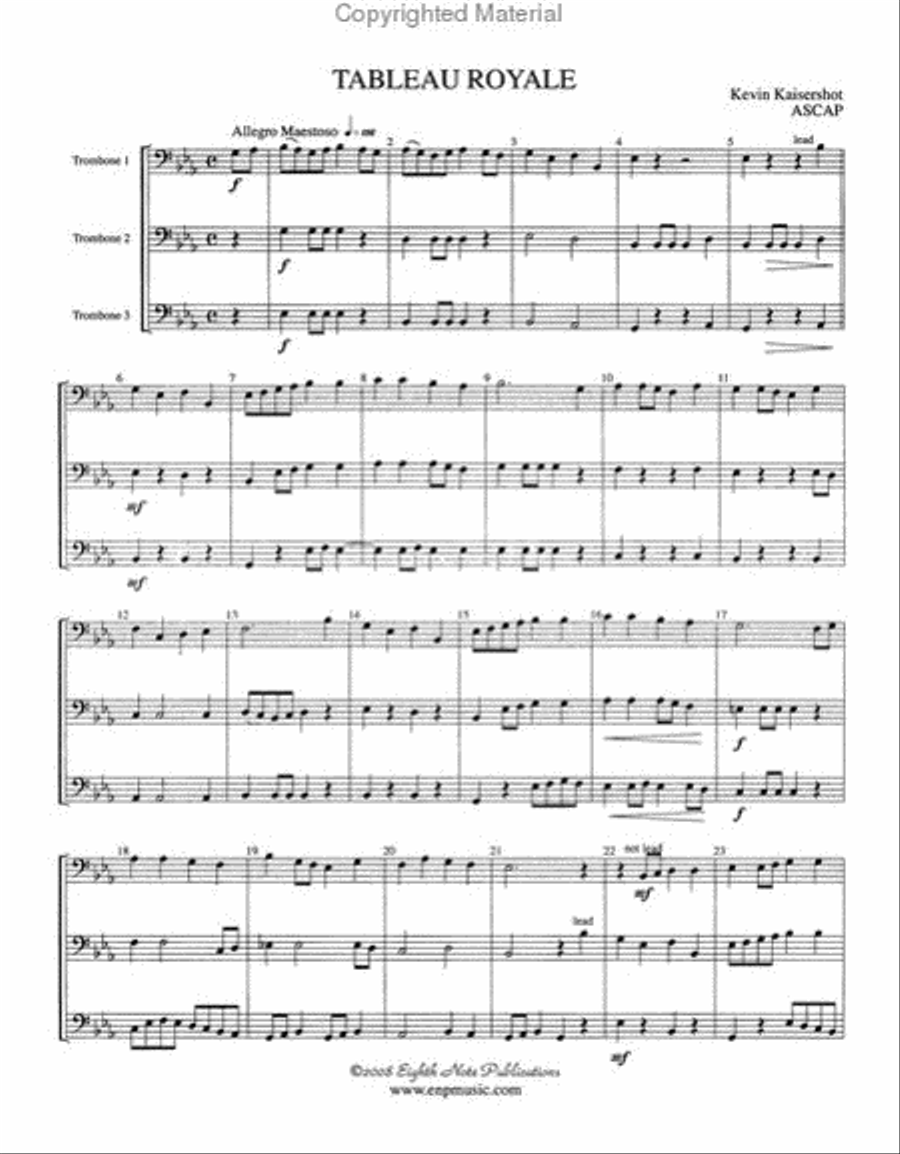 Tableau Royale Tableau Royale Small Ensemble scores gallery preview page 2