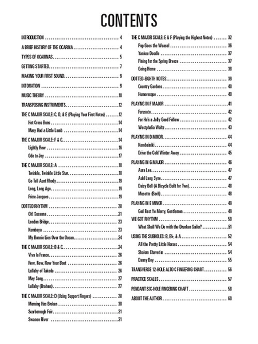 Hal Leonard Ocarina Method Ocarina scores gallery preview page 2