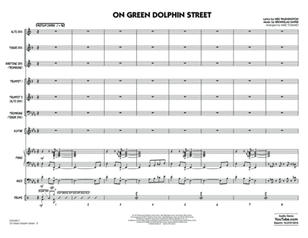 On Green Dolphin Street - Full Score