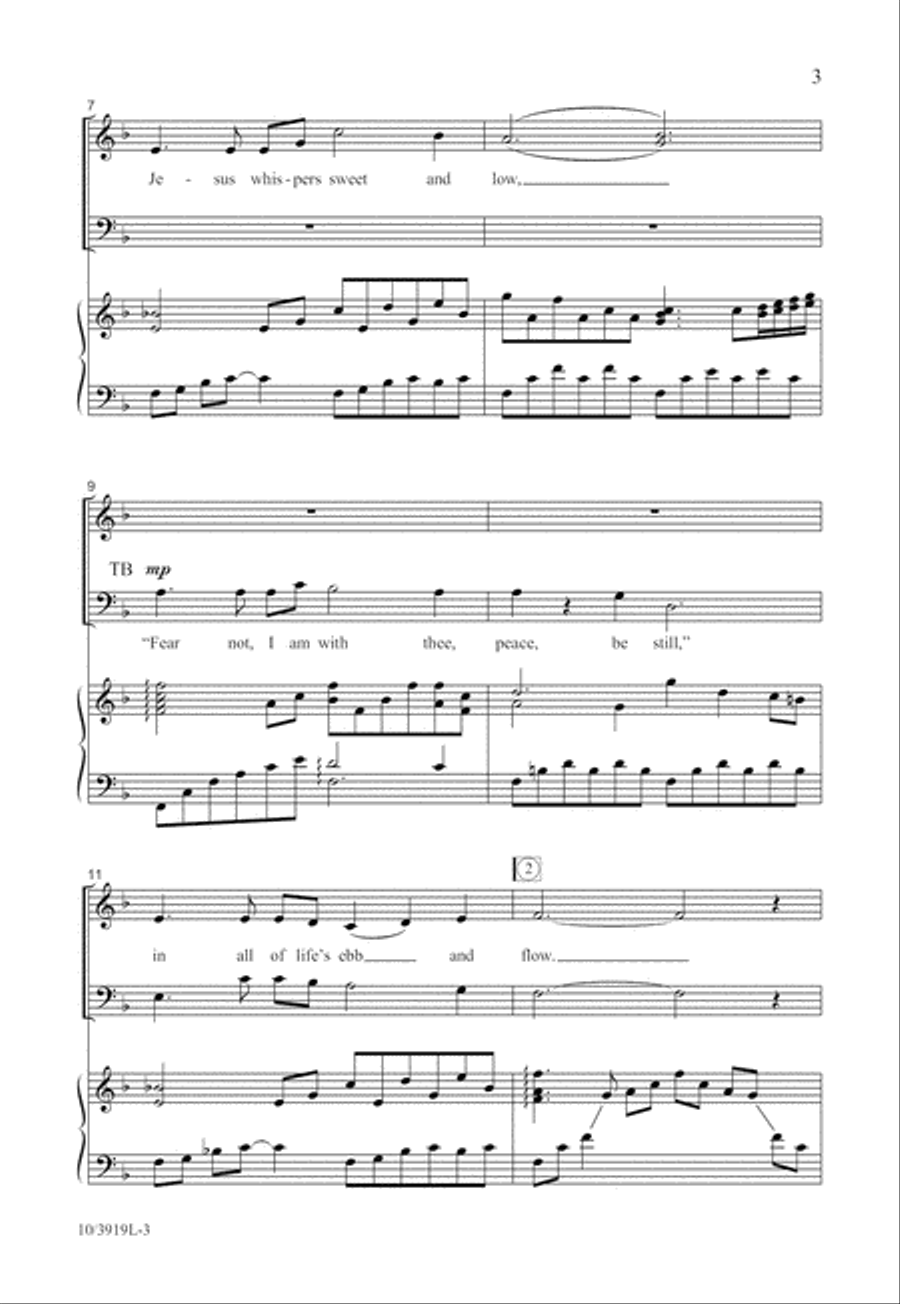 He Keeps Me Singing 4-Part scores gallery preview page 4