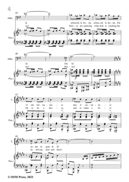 Pietro Mascagni-Il cavallo scalpita,in e minor,from Cavalleria rusticana(Melodramma in un atto),for