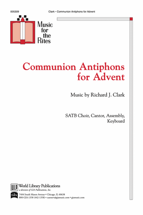 Book cover for Communion Antiphons for Advent