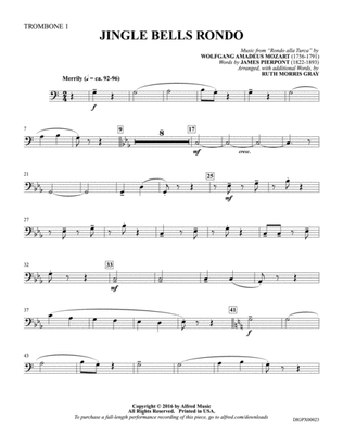 Jingle Bells Rondo: Trombone 1